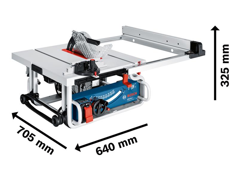GTS 10 J Professional Table Saw 1800W 110V                                      
