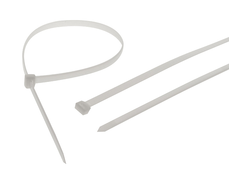 Heavy-Duty Cable Ties White 9.0 x 905mm (Pack 10)