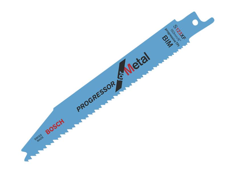 S 123 XF Progressor for Metal Reciprocating Saw Blade 150mm 8-18 TPI (Pack 100) 