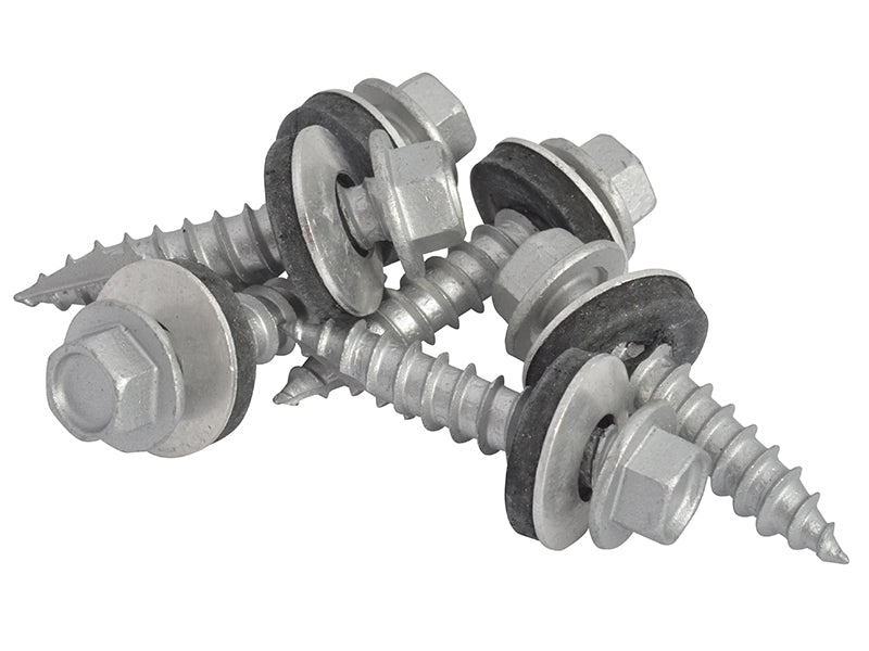 TechFast Hex Head Screw Sheet to Timber 6.3 x 32mm Pack 100                     