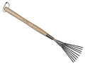 Stainless Steel Hand Border Rake, FSC®                                          