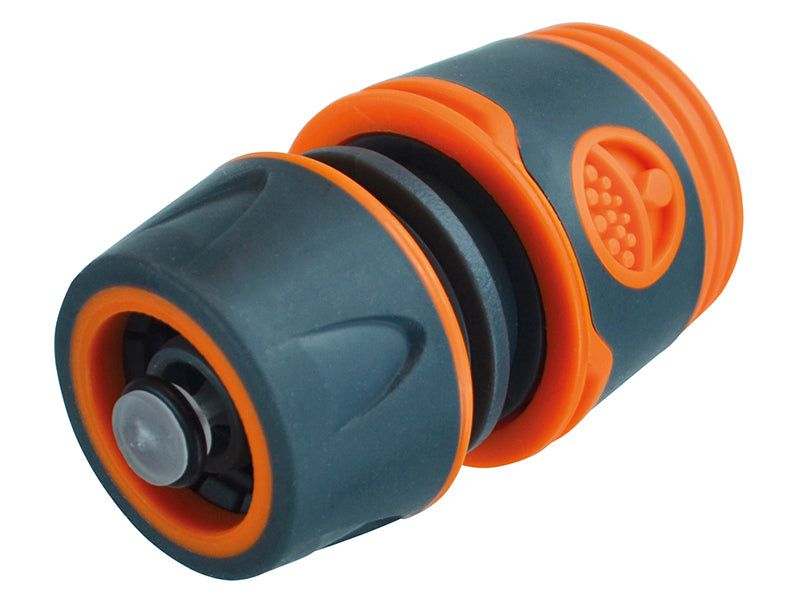 Plastic Water Stop Hose Connector 1/2in (Box 30)