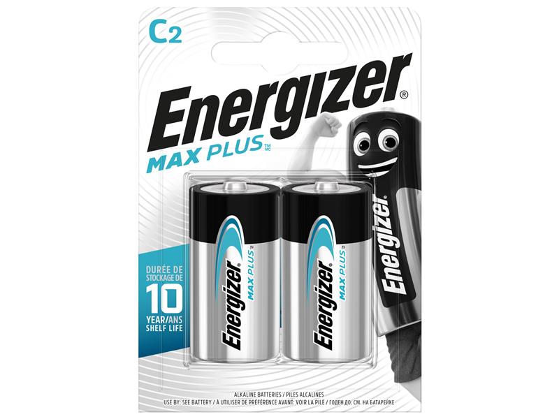 MAX PLUS™ D Alkaline Batteries (Pack 2)