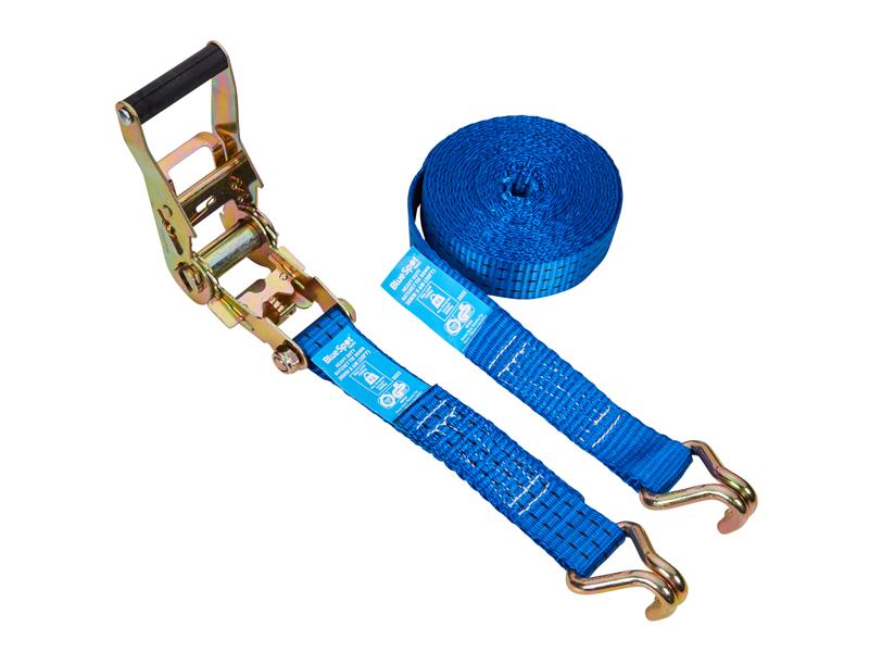 Heavy-Duty Ratchet Tie Down 38mm x 6m                                           