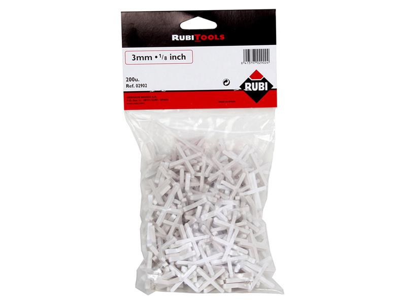 Tile Spacers 1/8in (3mm) (Pack 200)