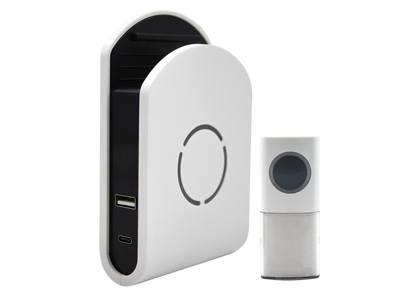 Plug-in Door Chime with USB Charger