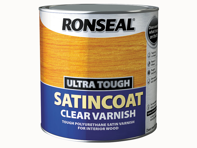Ultra Tough Internal Clear Satincoat Varnish 750ml