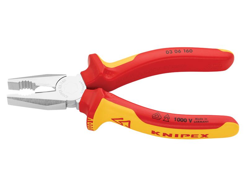 03 06 160 VDE Combination Pliers 160mm                                          