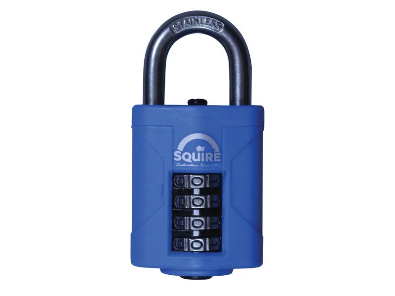 CP50S Heavy-Duty Rustproof Marine Combi Padlock 50mm Boxed