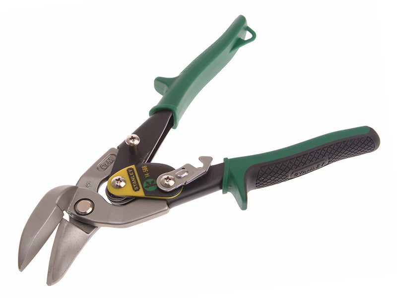 Yellow Aviation Snips & Holster Straight Cut 250mm (10in)