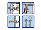 Ultra Fix Metal Anchor Expansion Tool                                           