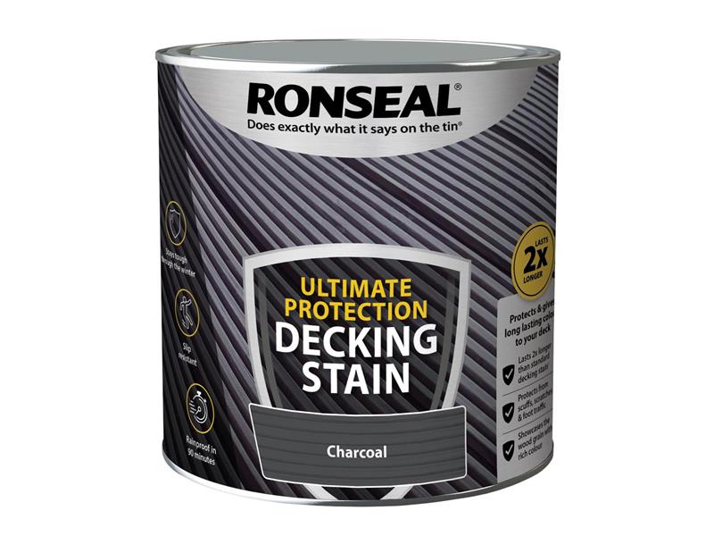 Ultimate Protection Decking Stain Charcoal 2.5 litre