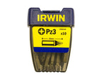 Pozidriv Insert Bits PZ3 25mm (Pack 10)                                         