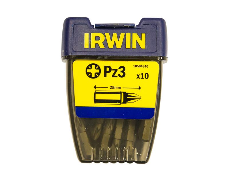 Pozidriv Insert Bits PZ3 25mm (Pack 10)                                         