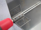 Internal Corner Trowel Stainless Steel Soft Grip Handle 4 x 3 x 3in             