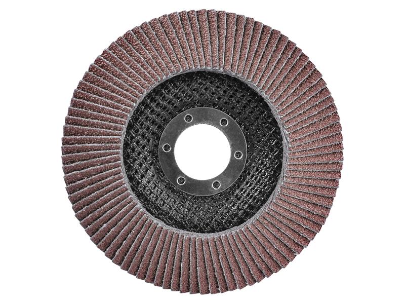 Aluminium Oxide Flap Disc 125 x 22mm Mixed Grit (3 Pack)