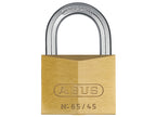 65/40mm Brass Padlock 63mm Long Shackle Keyed Alike 6405