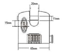SHCB65 Stronghold Re-Codable Padlock 4-Wheel                                    
