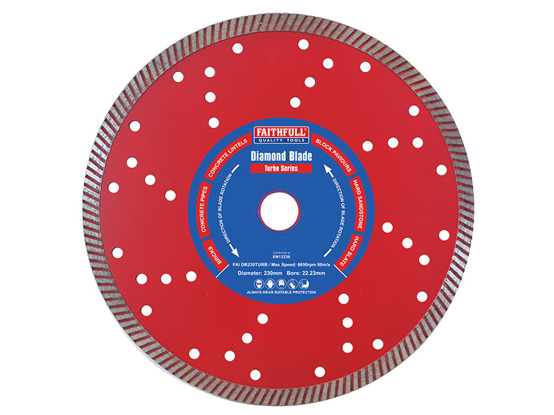 Turbo Cut Diamond Blade 300 x 20mm
