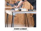 Metal Folding Sawhorse Stand (Twin Pack)                                        