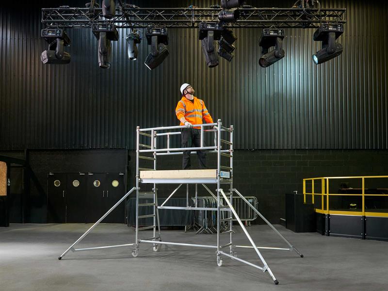 PaxTower 3T with Toeboards & Stabilisers Platform Height 1.6m