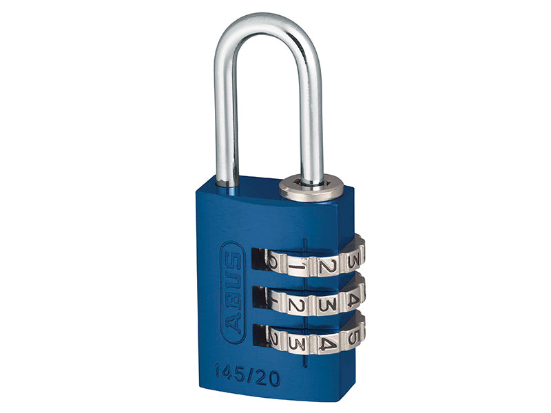 145/40 40mm Aluminium Combination Padlock Yellow 49535