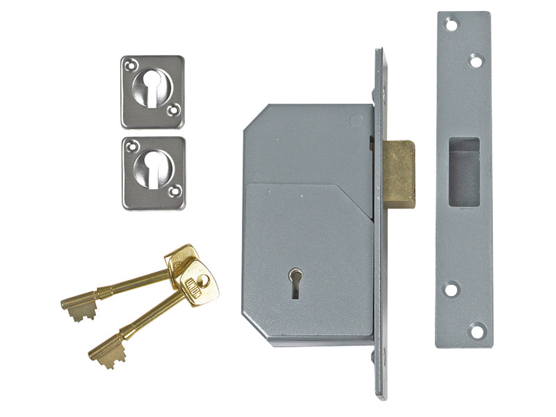 3G110 C Series 5 Detainer Deadlock 73mm 2.8in Satin Chrome