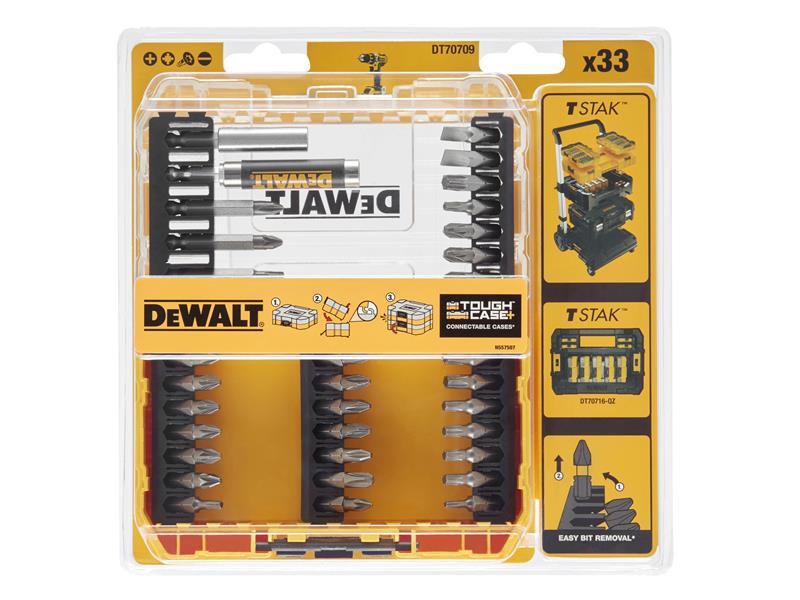 DT70709 Screwdriving Set, 33 Piece                                              