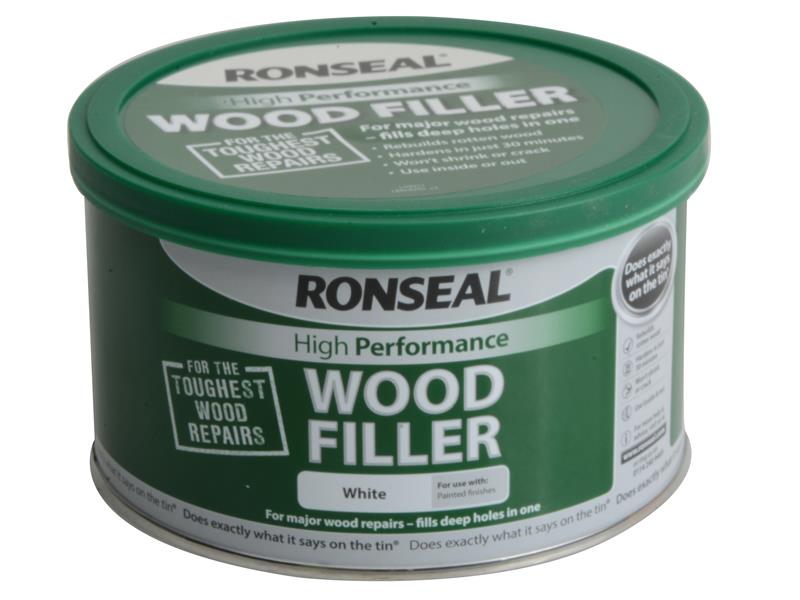 High-Performance Wood Filler White 550g