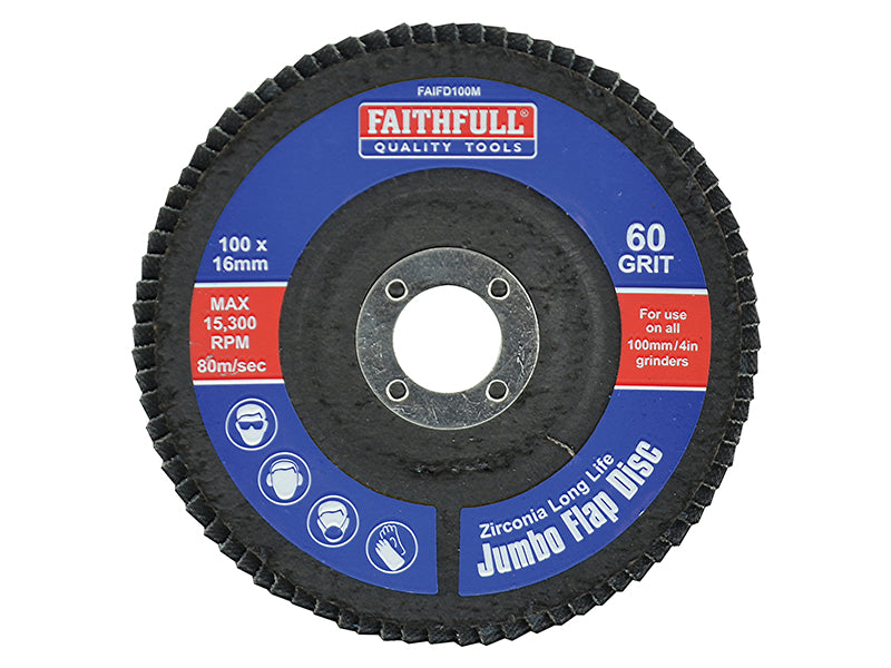 Abrasive Jumbo Flap Disc 127mm Medium