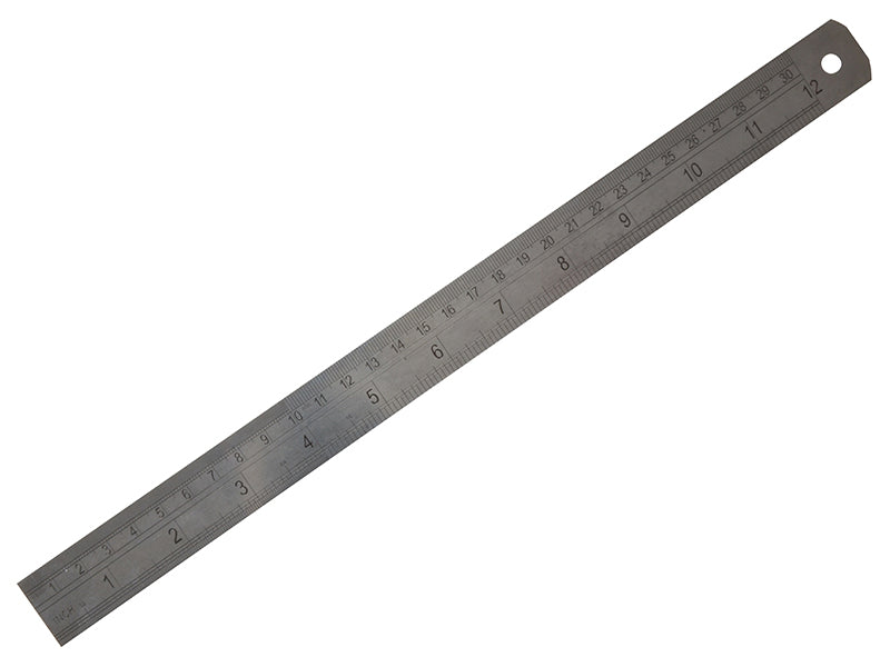 F112ME Steel Rule 300mm / 12in                                                  