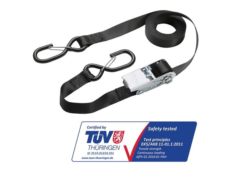 Ratchet Tie-Down S-Hooks 5m