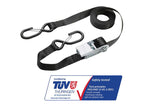 Ratchet Tie-Down S-Hooks 5m