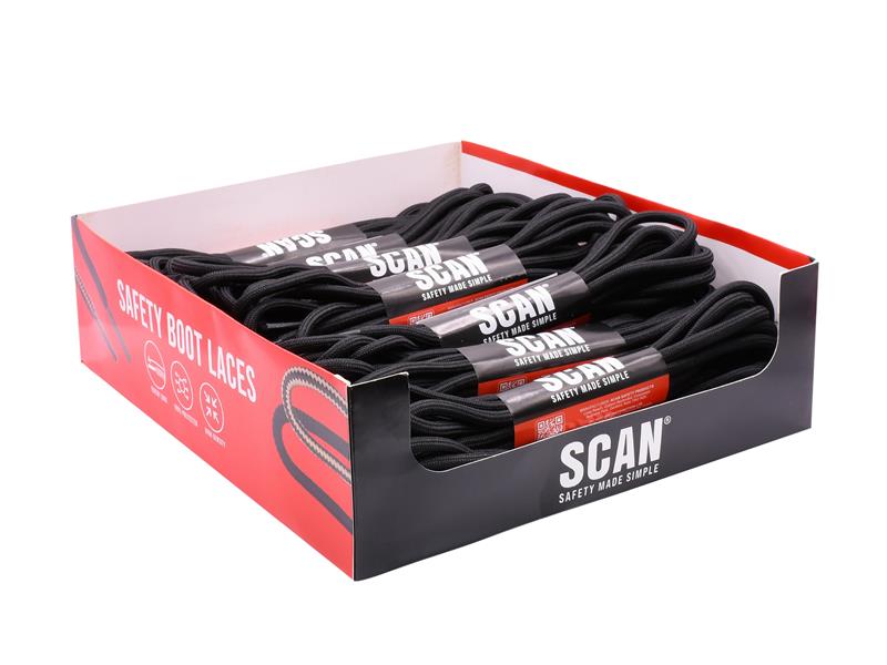 20 Pairs of Laces - Black CDU