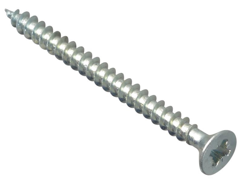 Multi-Purpose Pozi Compatible Screw CSK ST ZP 5 x 90mm Box 100