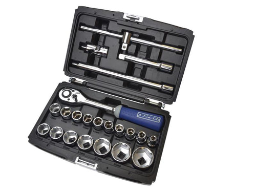 1/2in Drive Socket & Accessory Set, 22 Piece                                    
