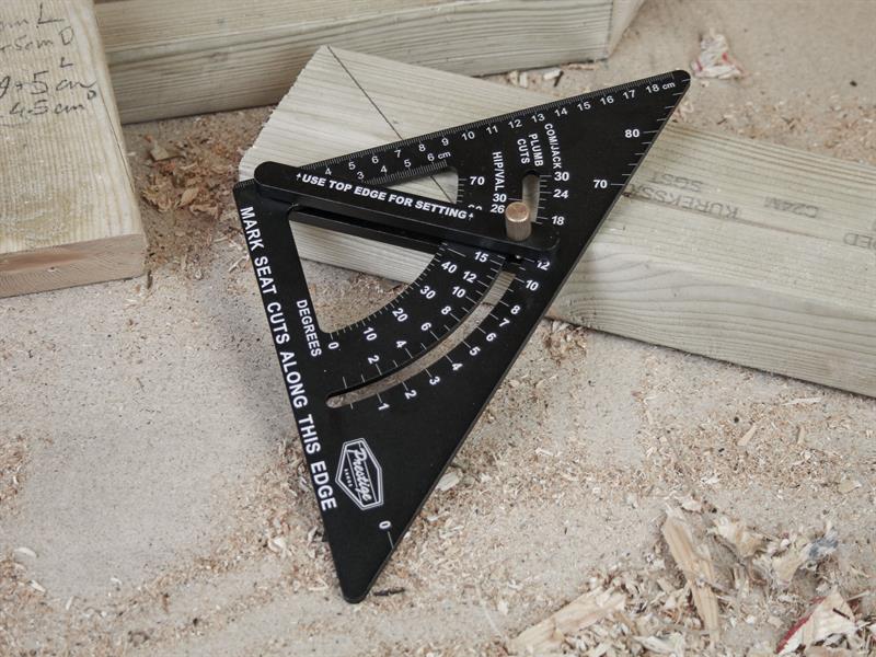 Prestige Adjustable Quick Roofing Square 180mm (7in)                            
