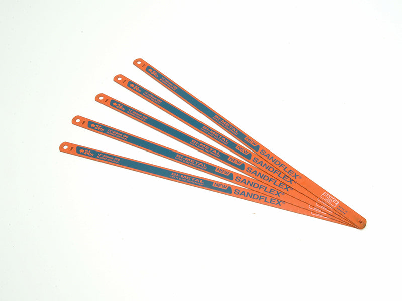 3906 Sandflex® Hacksaw Blades 300mm (12in) x 32 TPI (Pack 5)