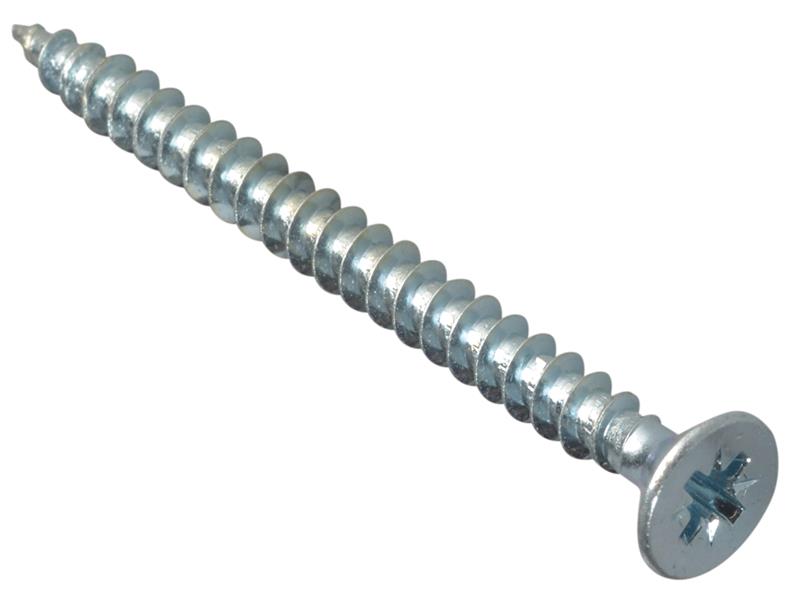 Multi-Purpose Pozi Compatible Screw CSK ST ZP 5 x 90mm Box 100