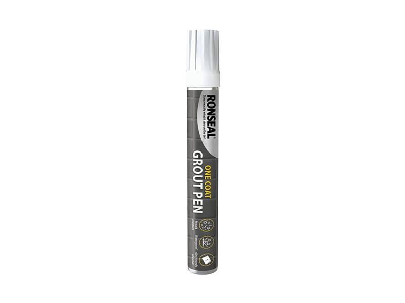 One Coat Grout Pen Brilliant White