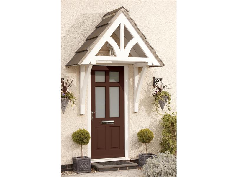 10 Year Weatherproof Wood Paint Chestnut Gloss 750ml