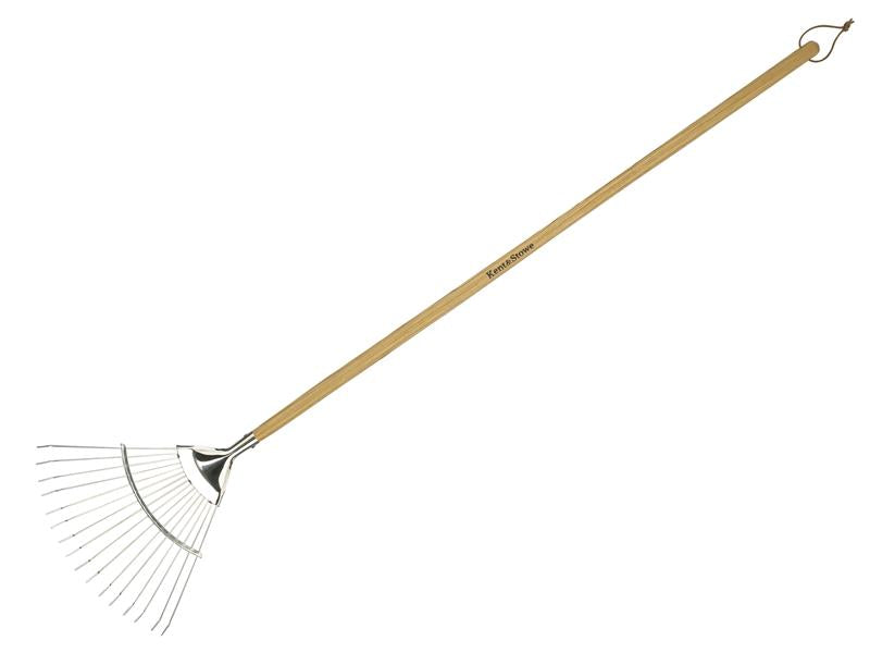 Stainless Steel Lawn & Leaf Rake, FSC®                                          