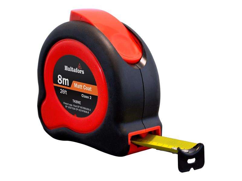 TKC8ME Tuf-Lok Pocket Tape 8m/26ft (Width 25mm)                                 