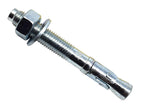 Zinc Plated Through Bolt M8 x 80mm (100)