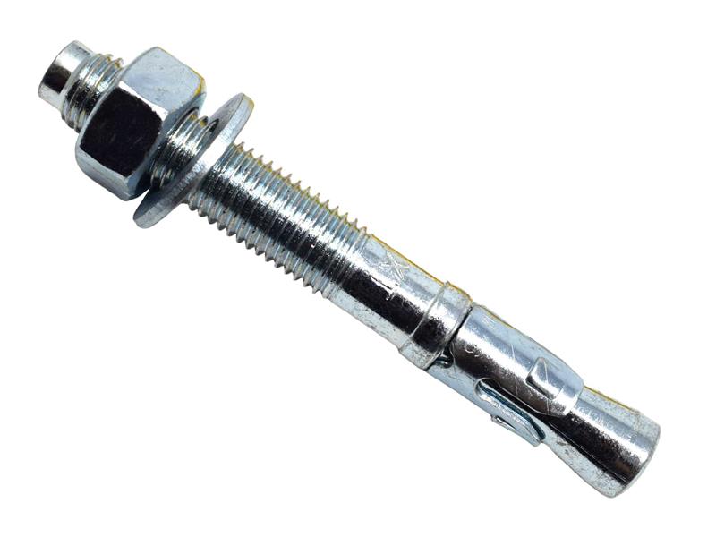 Zinc Plated Through Bolt M8 x 80mm (100)