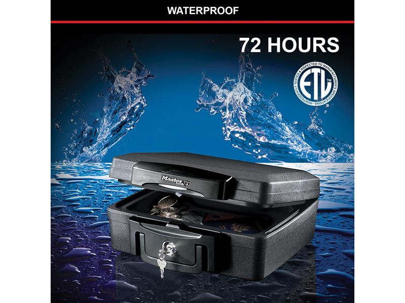 Small Key Locking Fire & Water Chest