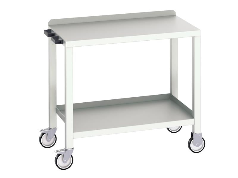 Verso Mobile Welded Bench, Steel Top 1000 x 600mm                               
