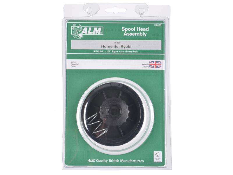 HL009 Spool Head Assembly Kit 5/16UNC x 1/2in Right Hand Thread Bolt            