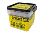 Spectre™ PZ Compatible Wood Screw CSK ZYP 5.0 x 40mm Box 500