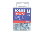 Nyloc Nuts & Washers Zinc Plated M8 ForgePack 12                                